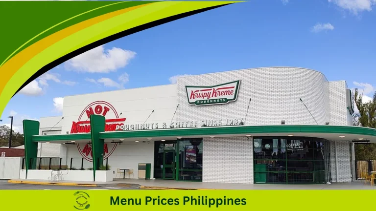 Krispy Kreme Menu With Prices In The Philippines