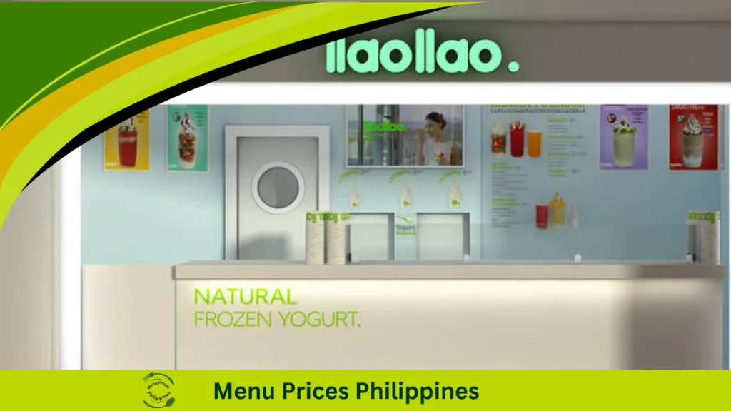 LLao LLao Menu With Prices In The Philippines 