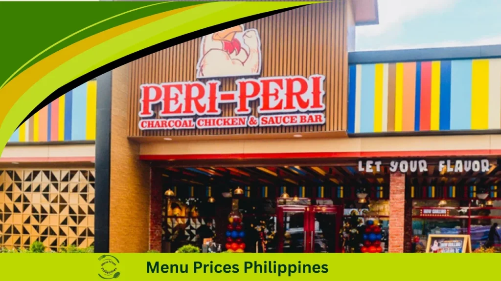 Peri Peri Menu With Prices In The Philippines