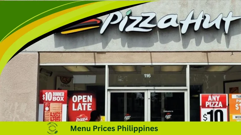 Pizza Hut Menu With Prices In The Philippines
