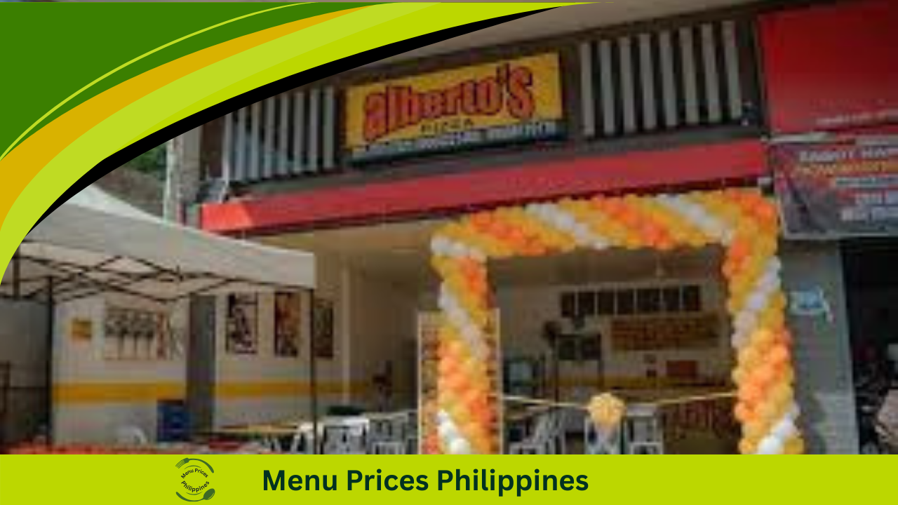 Alberto’s Pizza Menu With Prices In The Philippines
